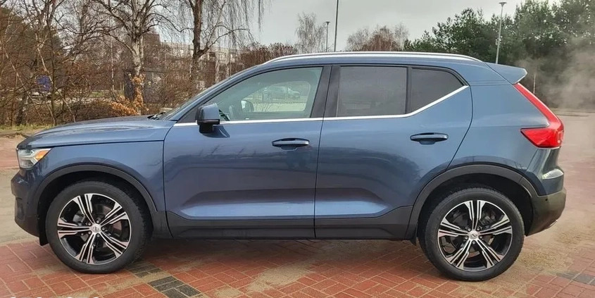 Volvo XC 40 cena 102500 przebieg: 175000, rok produkcji 2019 z Gdańsk małe 79